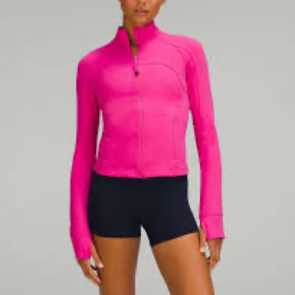 Lululemon sonic pink define jacket size 6